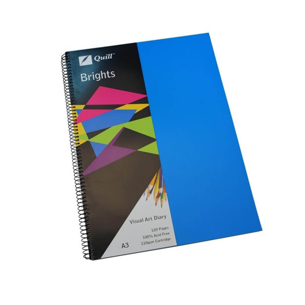 Quill Brights Visual Art Diary A3 (60 hojas)