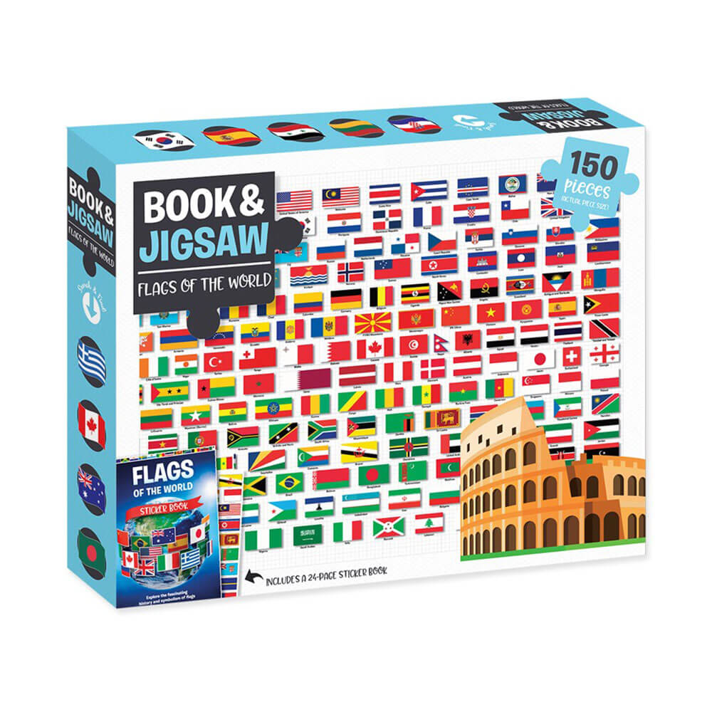 Mindbogglers 24 sider bog med Jigsaw 150stk