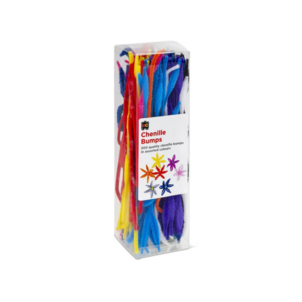 EC Chenille Stems 30cm 200pk