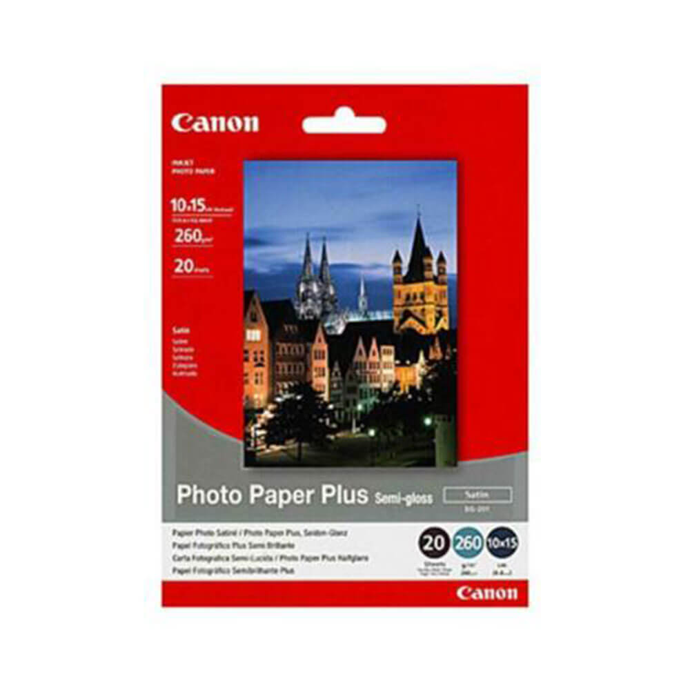 Papier photo canon semi-brillant 260gsm 20pk