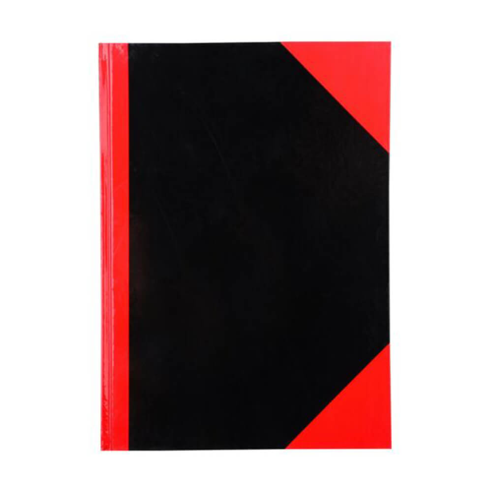 Cumberland Index Notebook 100 folhas A-Z (vermelho e preto)