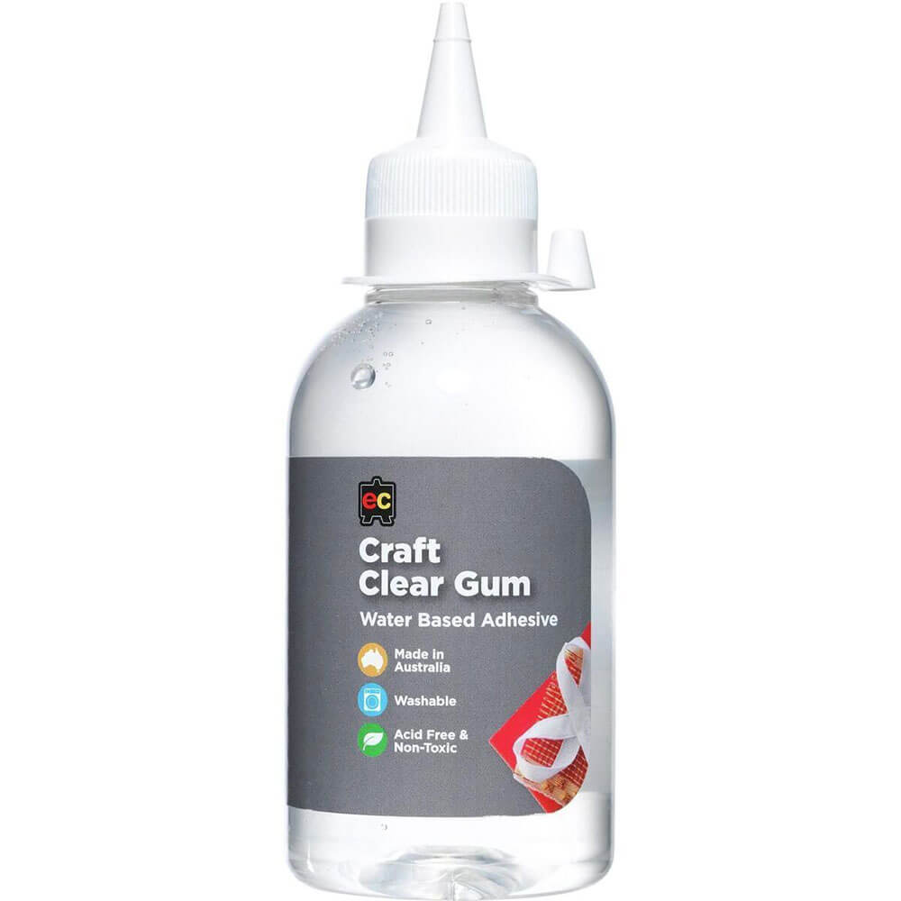 EC Craft Gum Agua Glue adhesivo a base de agua (transparente)