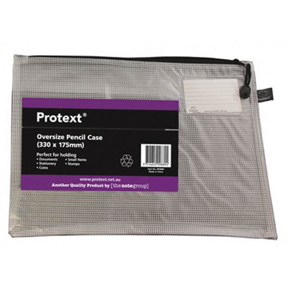 Protext Zippered Mesh Pouch med noteholder