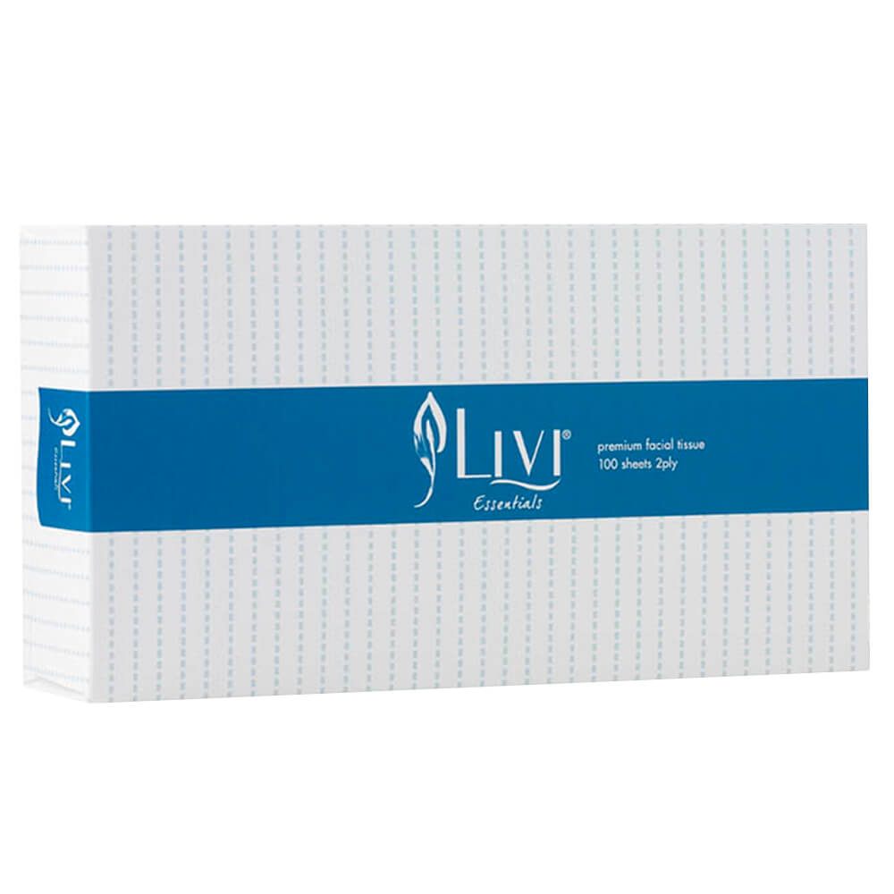 Livi Essentials Premium 2plici tessuto facciale (100 fogli)