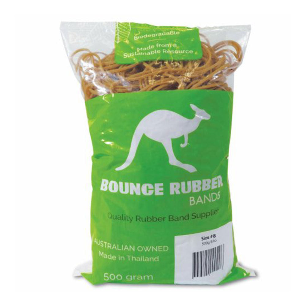 Bounce Size 8 Rubber Bands 500gm