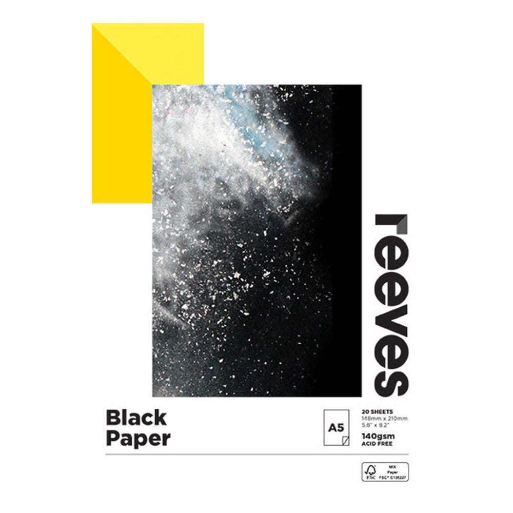 Reeves Mix Pad Paper 140GSM (negro)