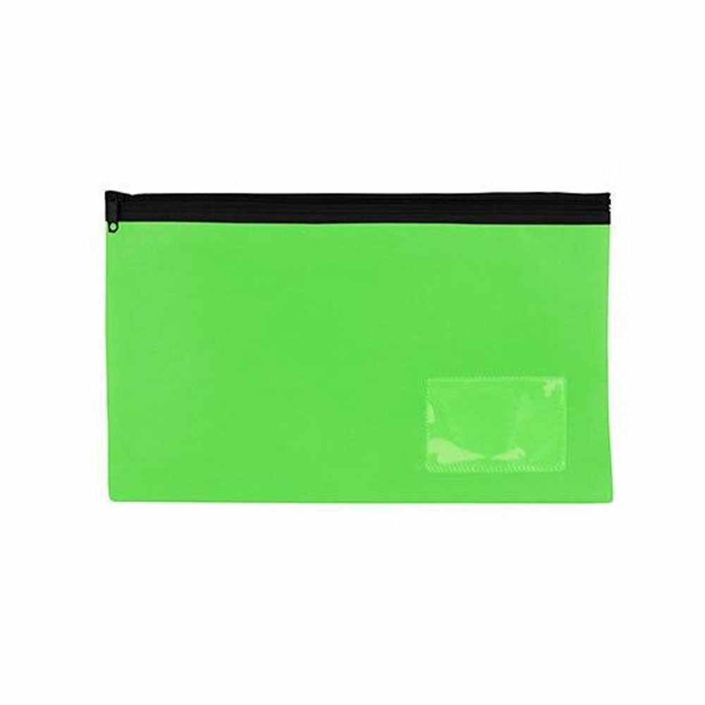 Caixa de lápis Celco Bright W/ 1 ZIP (verde limão)