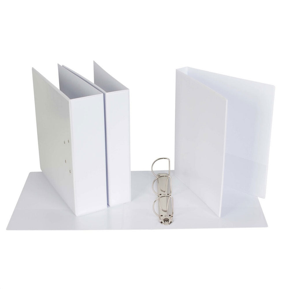 Cumberland EcoWise A4 2D-ring Insert Binder (White)