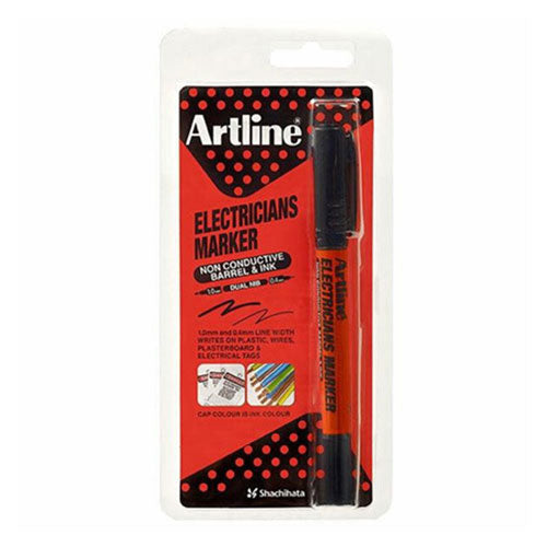 Artline Dual Nib Electrician Permanent Marker