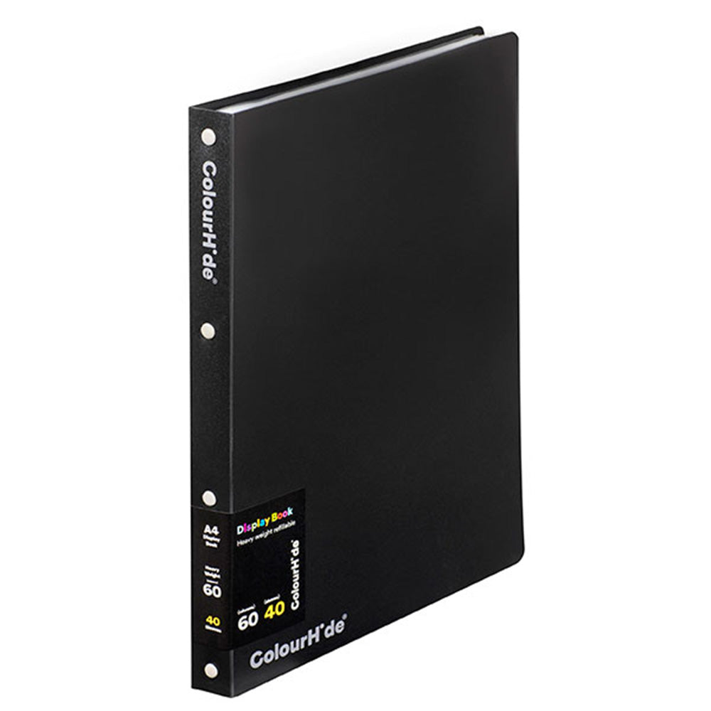 Colourhide A4 Refillable Display Book