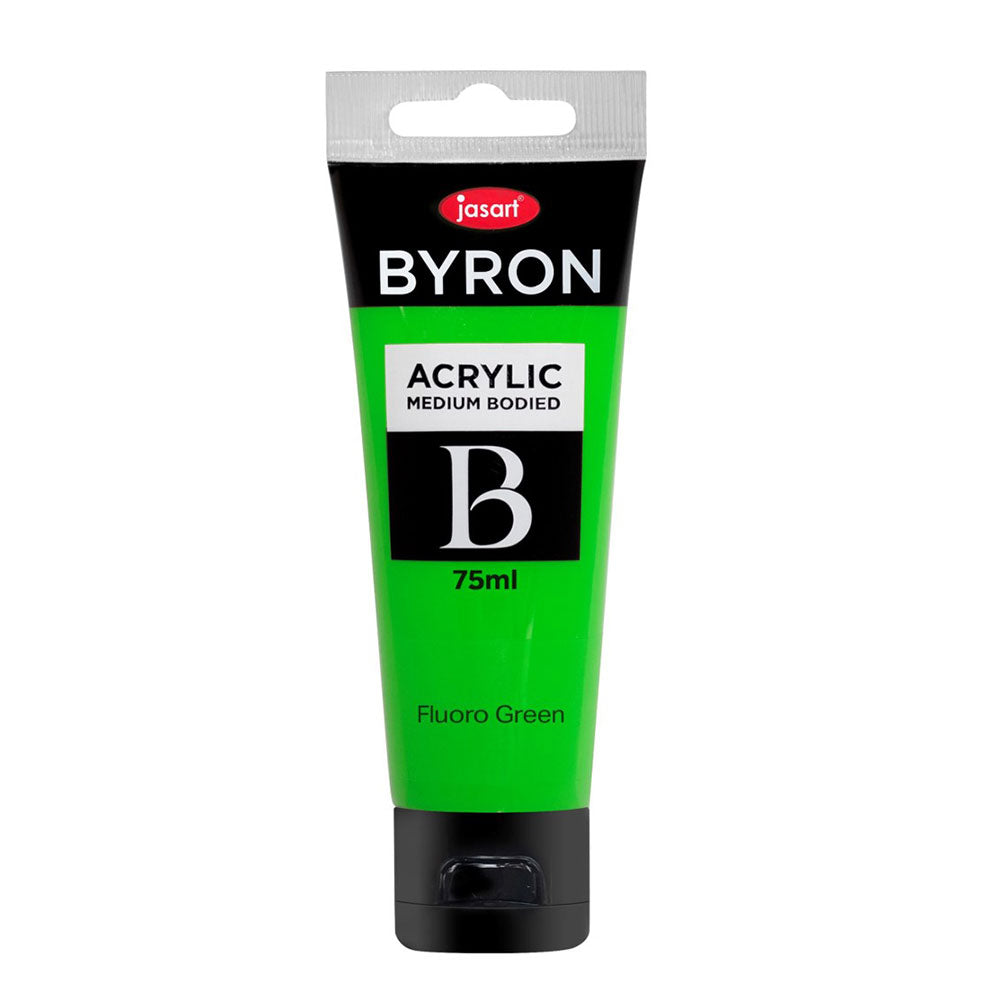 Jasart Byron Acrylic Paint 75ml (Fluoro)