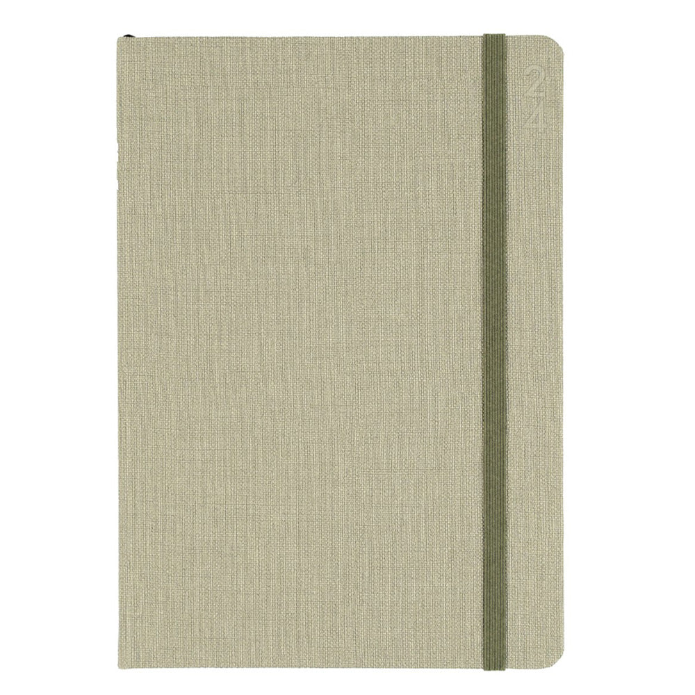 Debden Designer Textured Fabric A5 DTP 2024 Journal