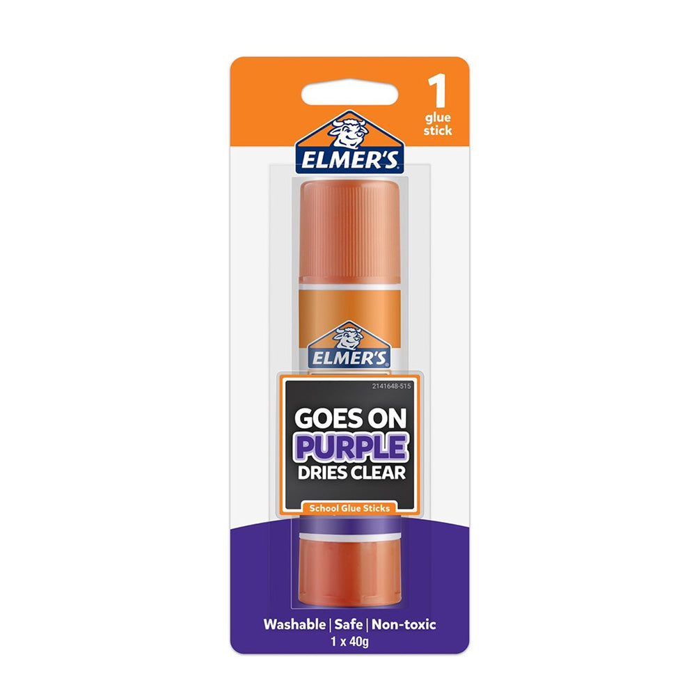 Elmer's Disappearing Glue Stick 40g (Purple)