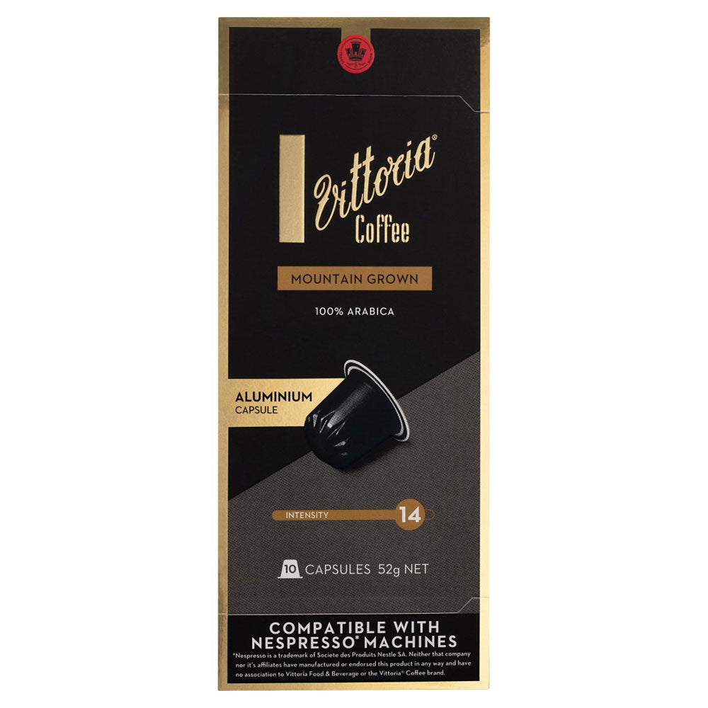 Vittoria Nespresso Compatible Coffee Caps 10 -tallet