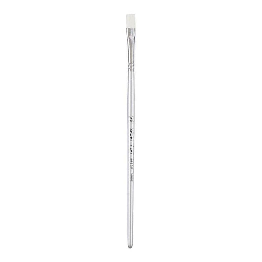 Jasart Taklon Brush plat (blanc)