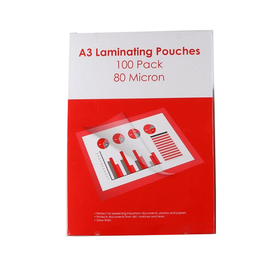 GNS Basic 80 Microns Lamination Pouch (Pack of 100)