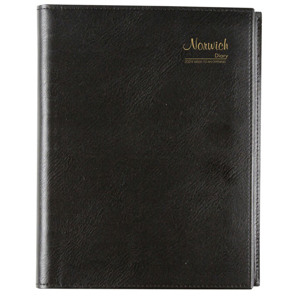 Cumberland Norwich A5 2024 Diary (negro)