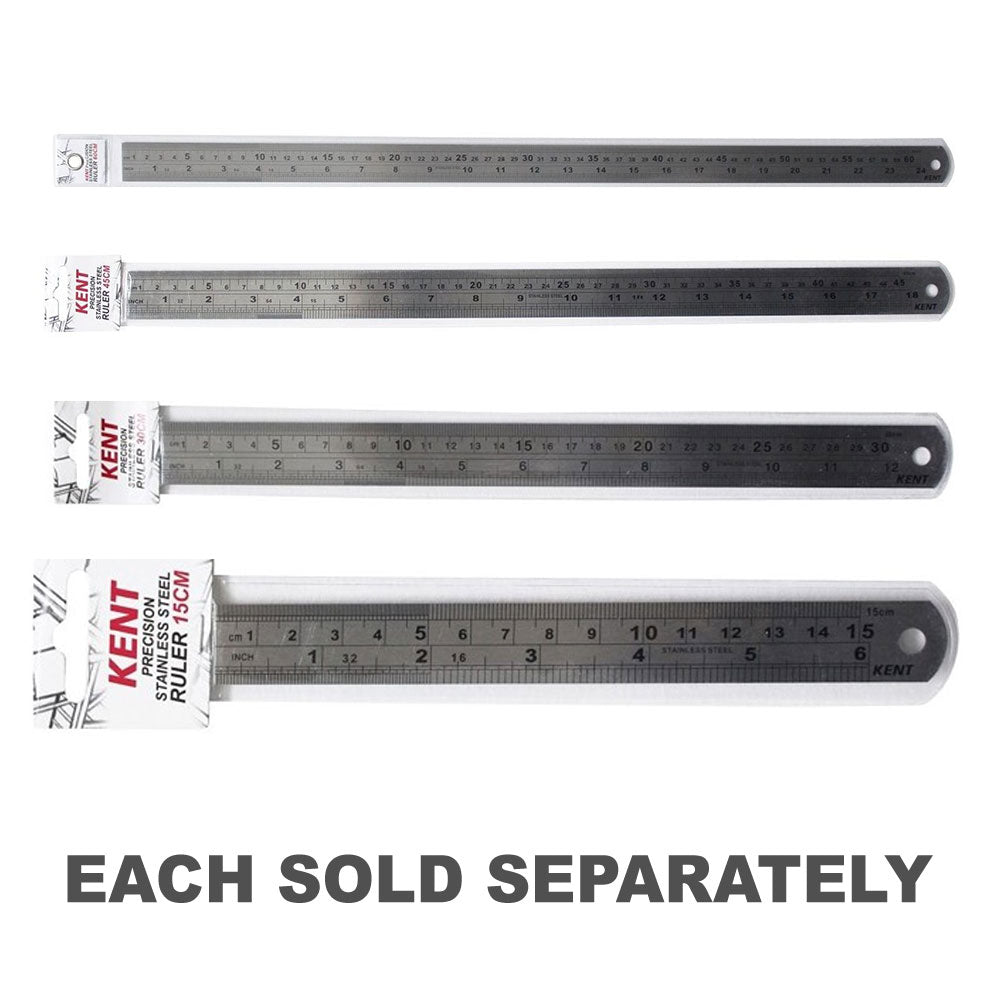 Kent Imperial and Metric Steel Ruler