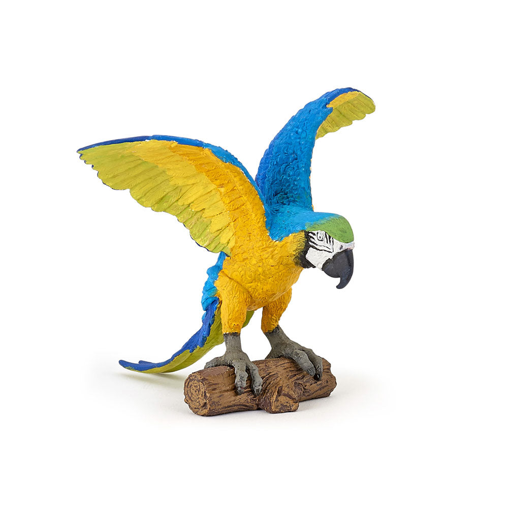 Papo Blue Ara Parrot Figurine