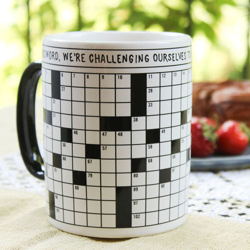 Crossword Puzzle Mug