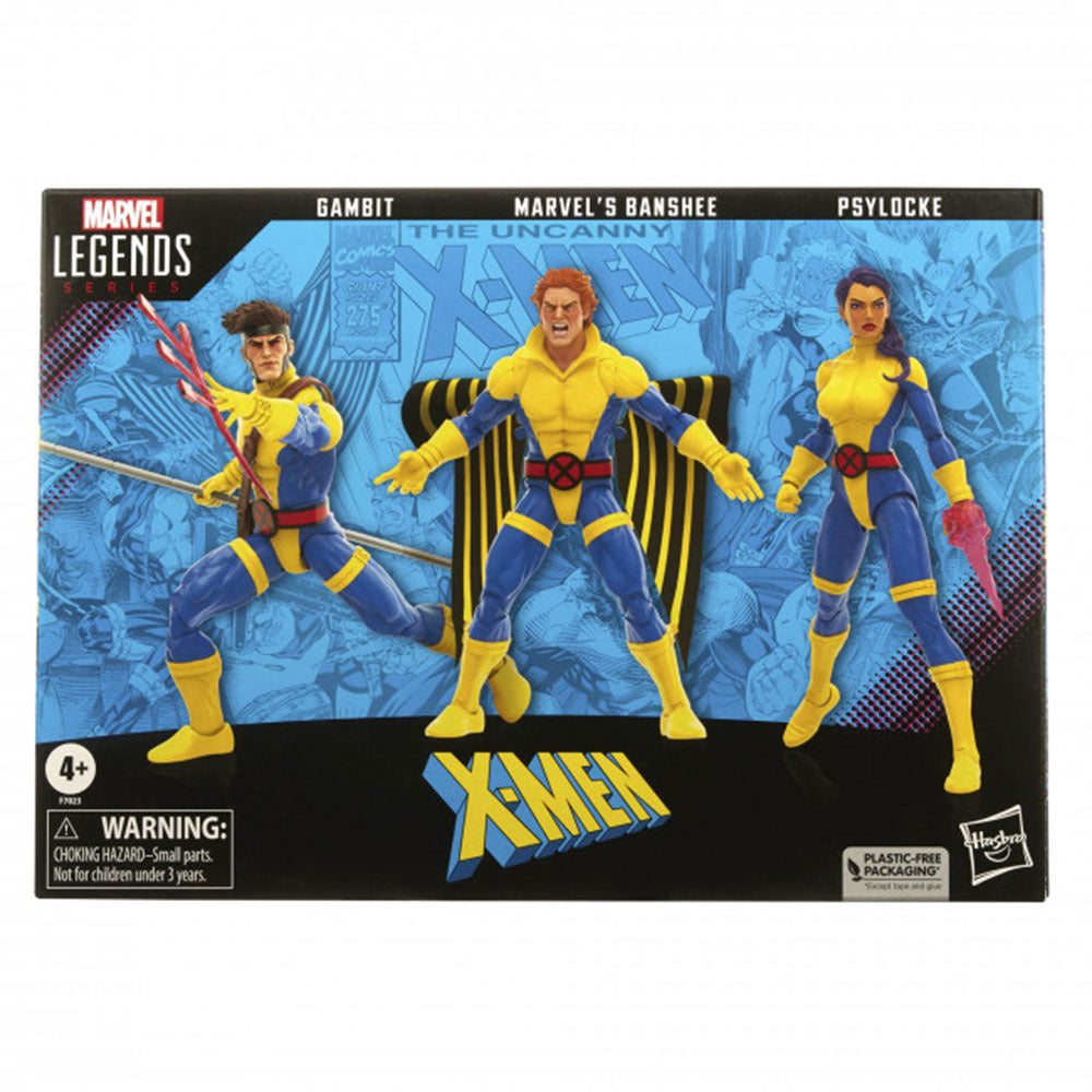 Figury akcji X-Men Marvela ustawiają 3PCS