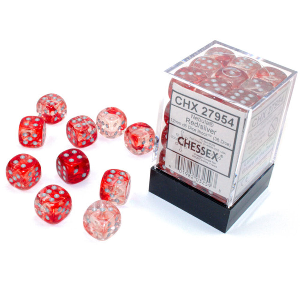 Nebulosa chessEx 12mm D6 Bloco de dados luminares