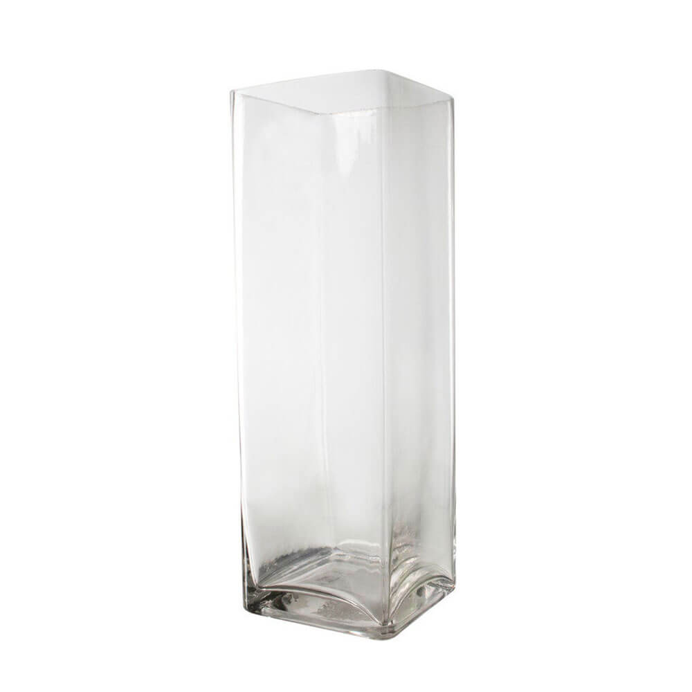 Rectangle à main coco vase en verre haut de gamme