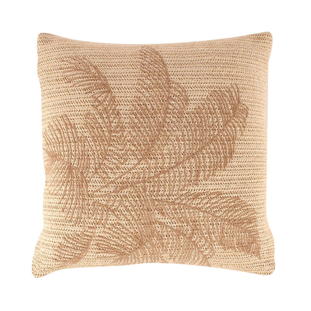 Coussin de palmier lathan décoratif