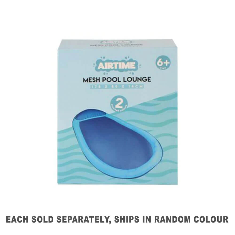 Mesh oppustelig pool lounger