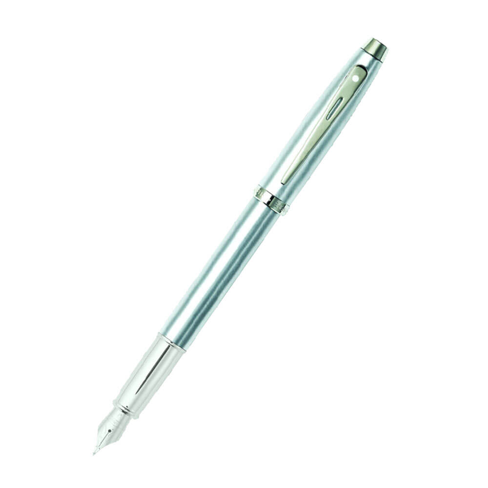 100 stylo chromé / chrome brossé