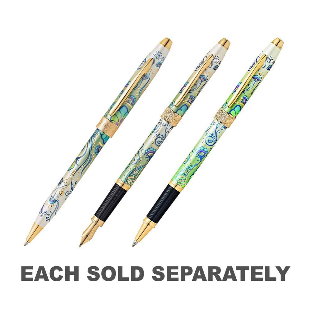 Botanica Green Daylily 23CT Gold Plated Pen