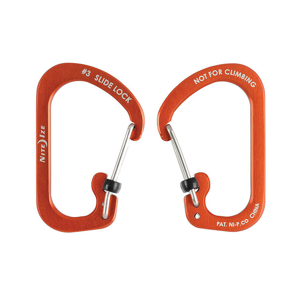 Slidelock Carabiner Aluminium