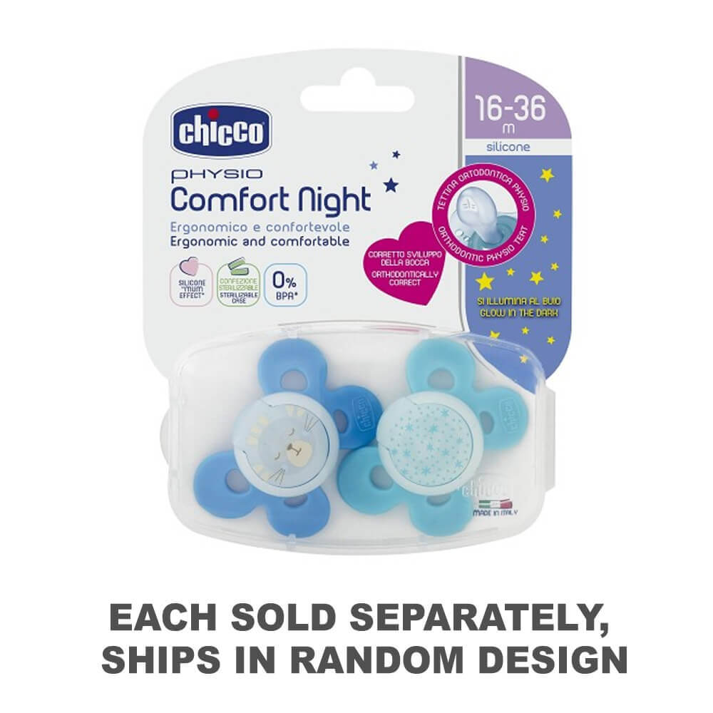 Comfort Silicone Pacifier 2PK (ragazzo)