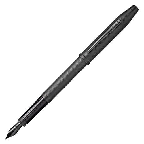 Century II Fountain Pen w/ Black MicroKnurl PVD