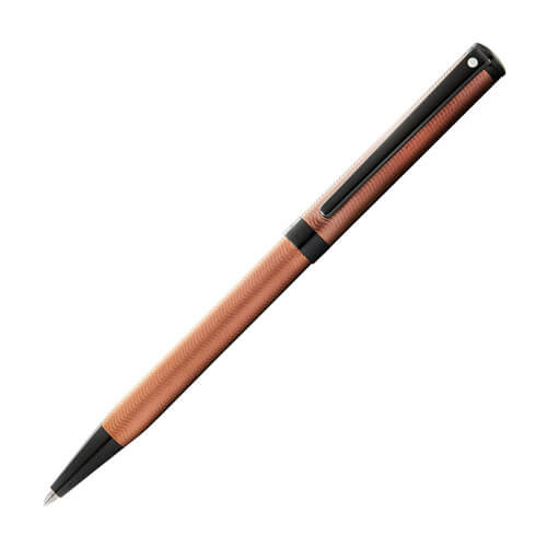 Intensity Engraved Ballpoint Pen w/ Black Trim