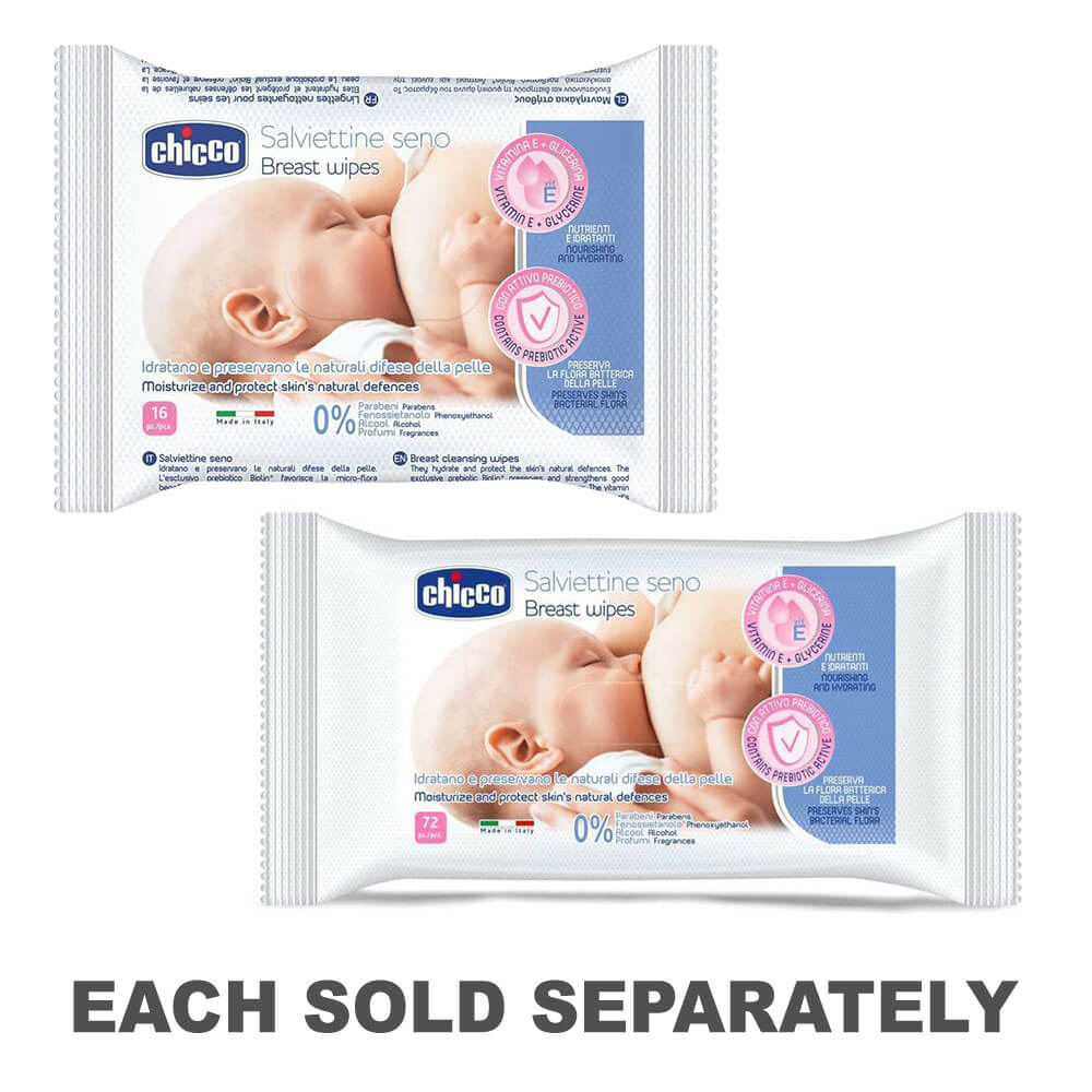 Chicco Nursing Cleansing Breast Wipes