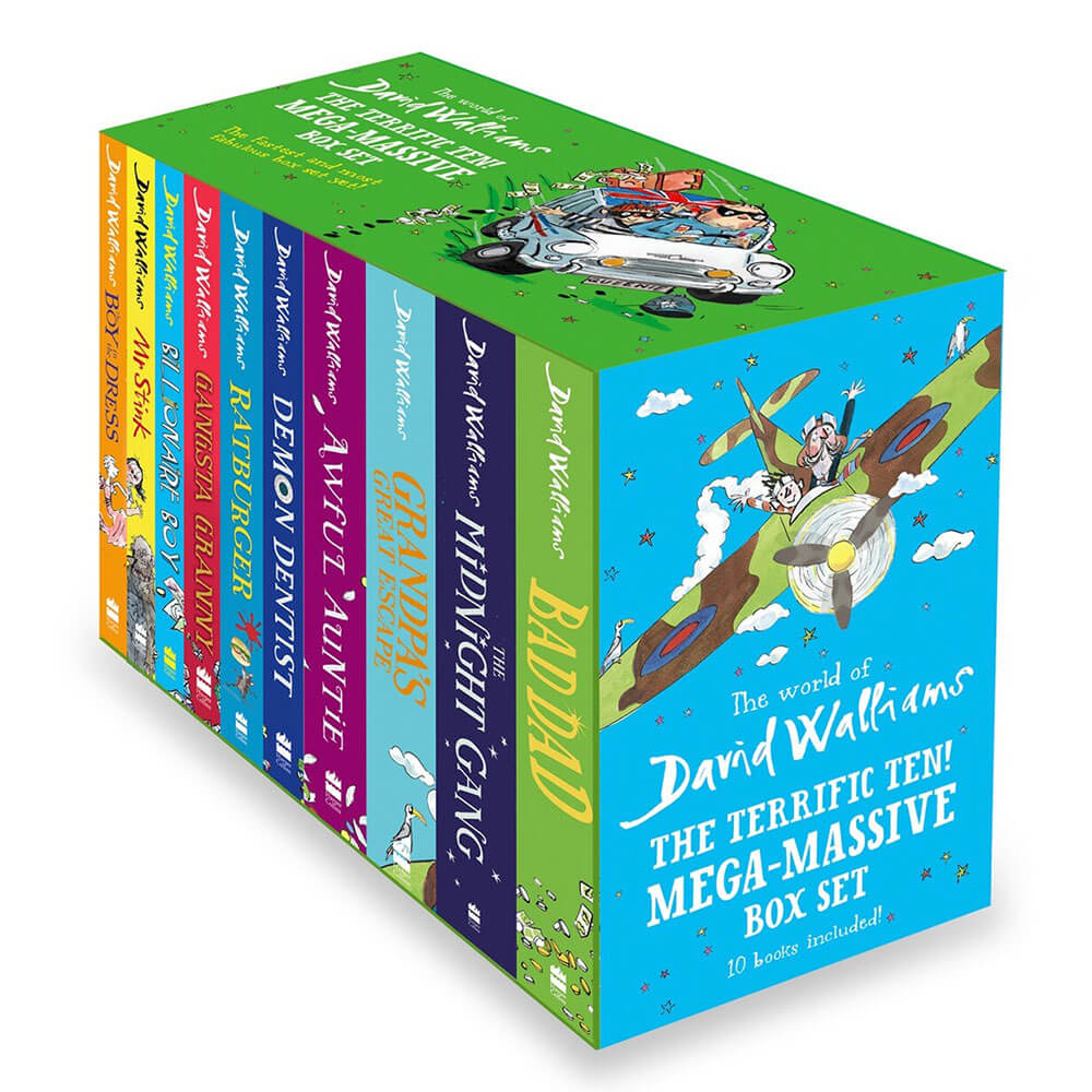 Walliams Ten Terrific Mega Book Set