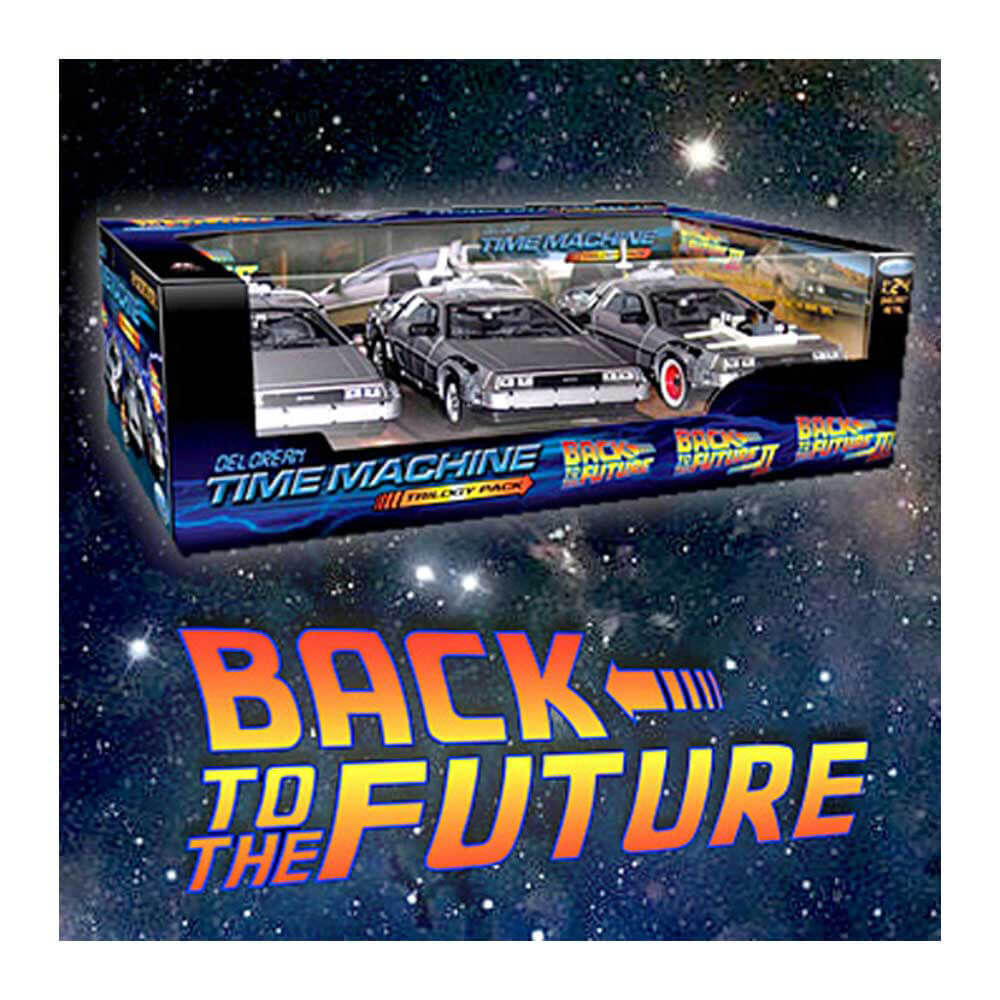 Back To the Future Delorean Trilogy Gift Set