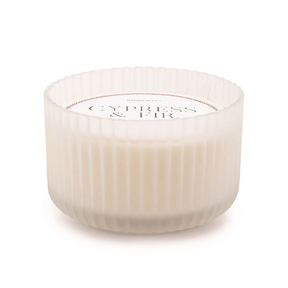 Cypress & Fir Candle in vetro largo 6 pollici 15 once