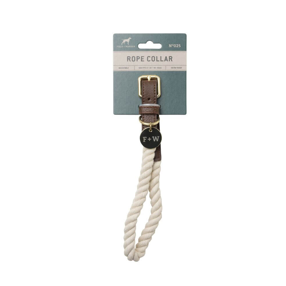 Field & Wander Rope Dog Collar