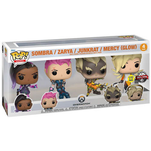 Overwatch US Exclusive Pop! Vinyl 4-Pack