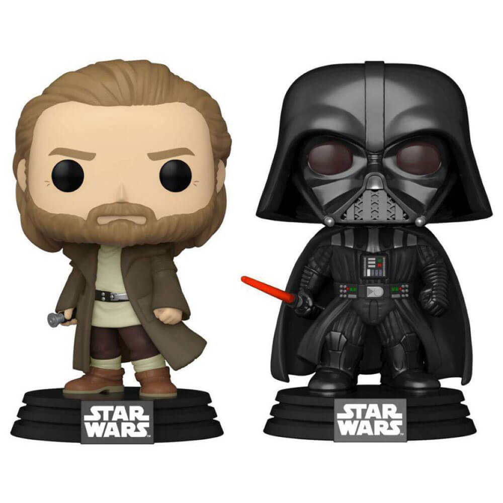 Star Wars Obi-Wan & Darth Vader US Exclusive Pop! Vinyl 2pk