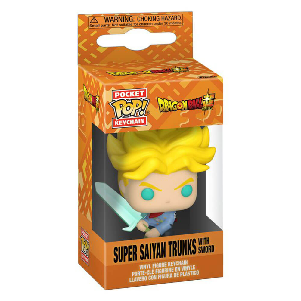 Dragon Ball Super SS Trunks SSword Pop! Keychain Vinyl