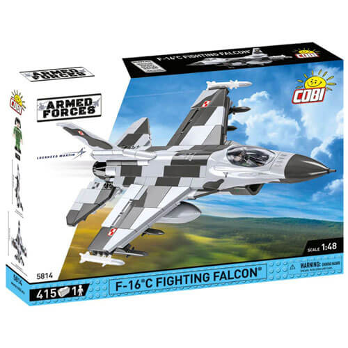 Armed Forces 415-Piece F-16C Fighting Falcon