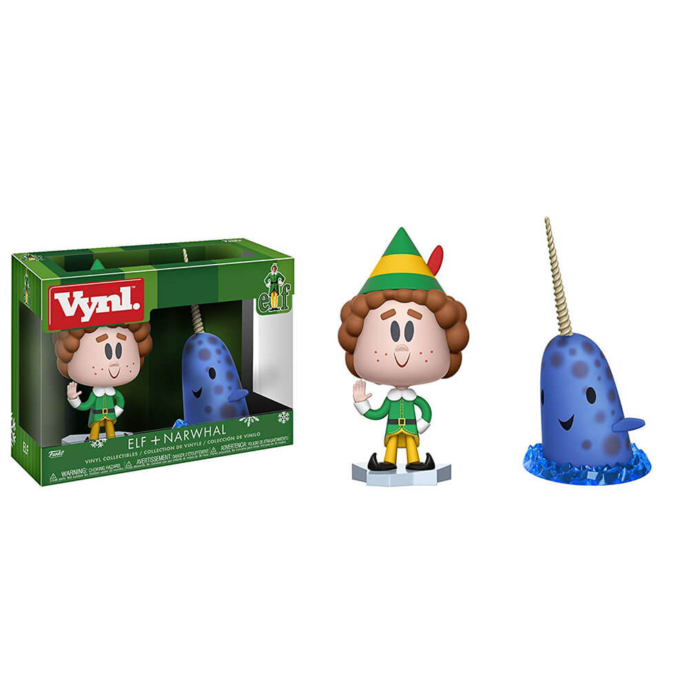 Elf Buddy & Narwhal Vynl.