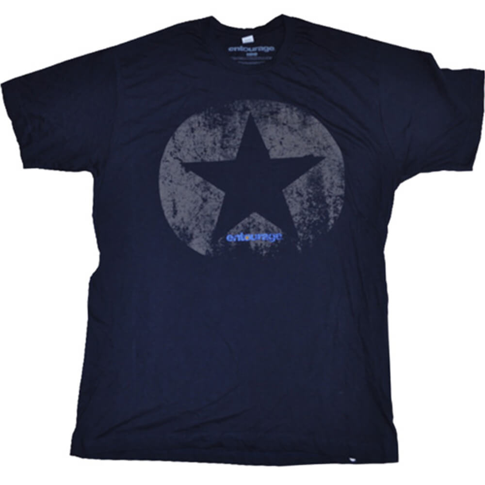 Entourage Star Navy Male Tシャツ