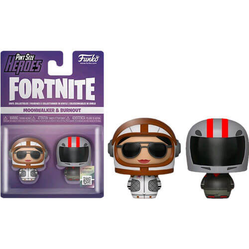 Fortnite Moonwalker & Burnout Pint Size Hero 2 Pk