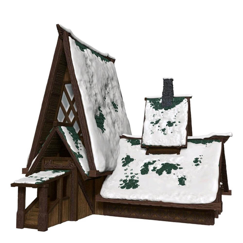 D&D IotR The Lodge Papercraft Set