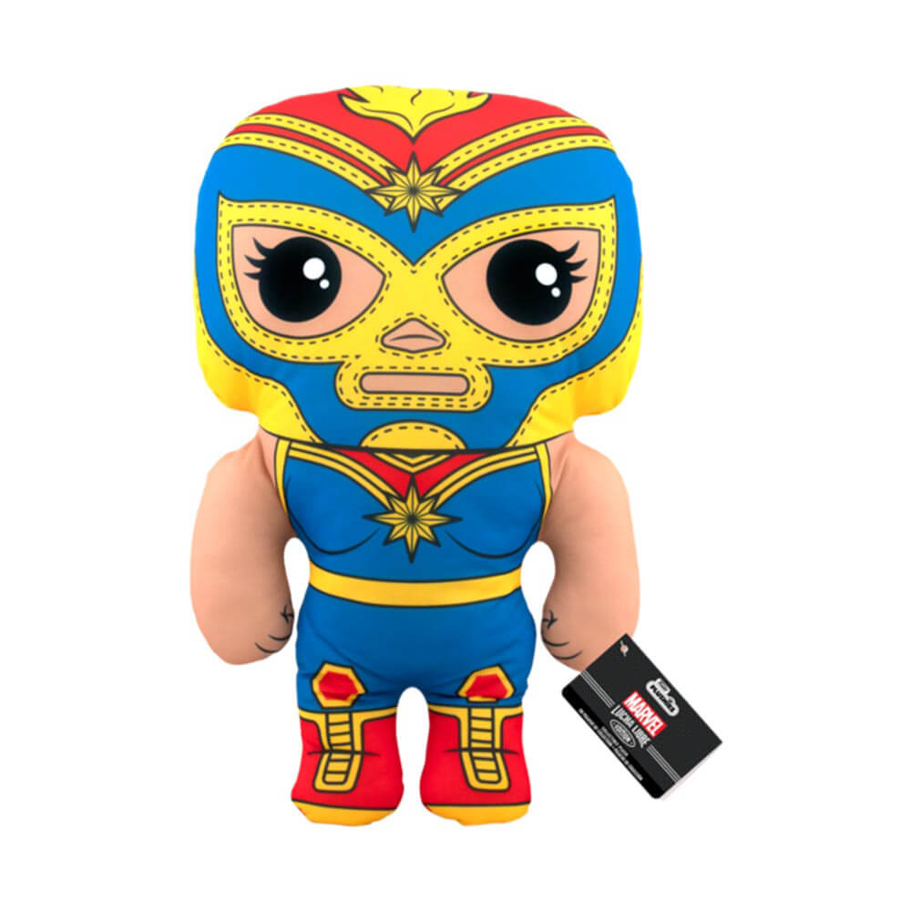 Captain Marvel Luchadore 17" Plush