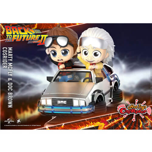 Back to the Future Part II Marty McFly & Doc Brown Cosrider